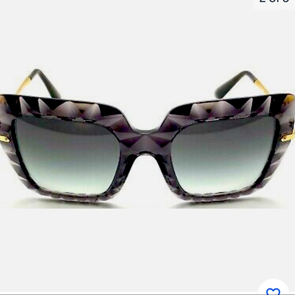 Dolce Gabana DG 6111 Purple/Gold Authentic Sunglasses